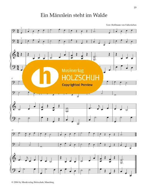 Ein Männlein steht im Walde